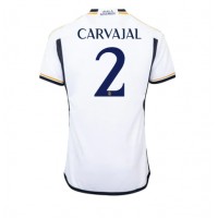 Dres Real Madrid Daniel Carvajal #2 Domáci 2023-24 Krátky Rukáv